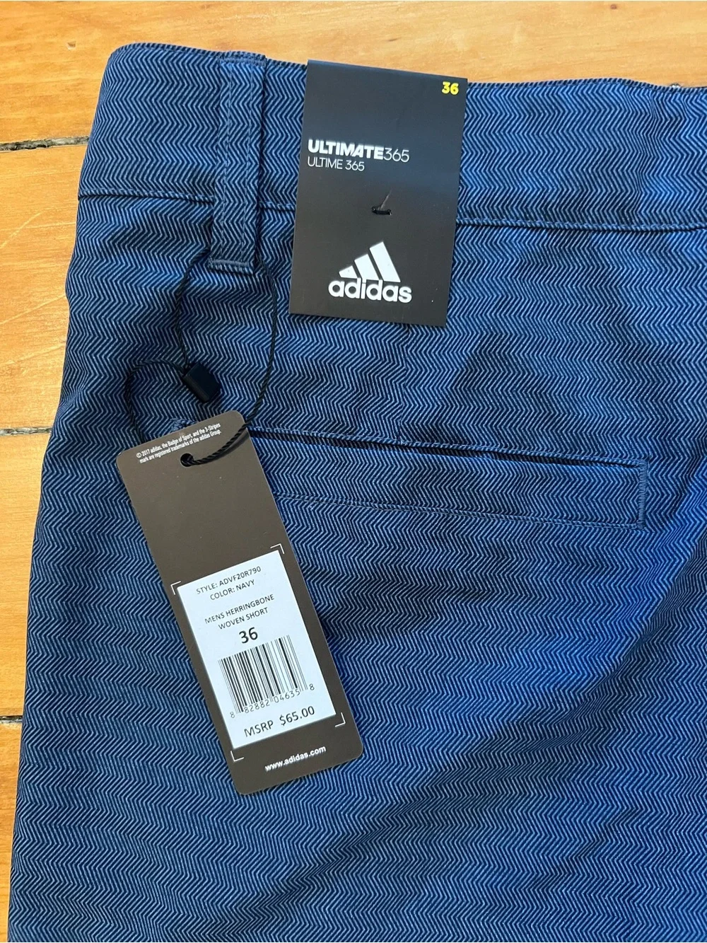 NWT Mens Adidas Golf Short